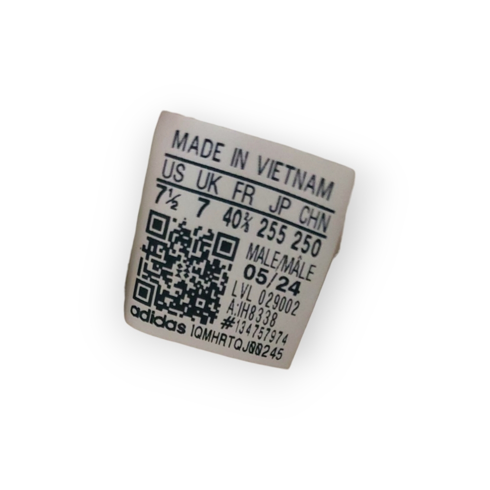 Sporty & Rich x Samba OG 'USA' Blue Red White Cream Suede Mens 7.5 NO INSOLES - Picture 6 of 6